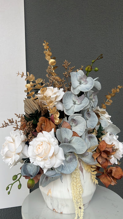 Hazel bloom floral arrangement - Luscious Homewares
