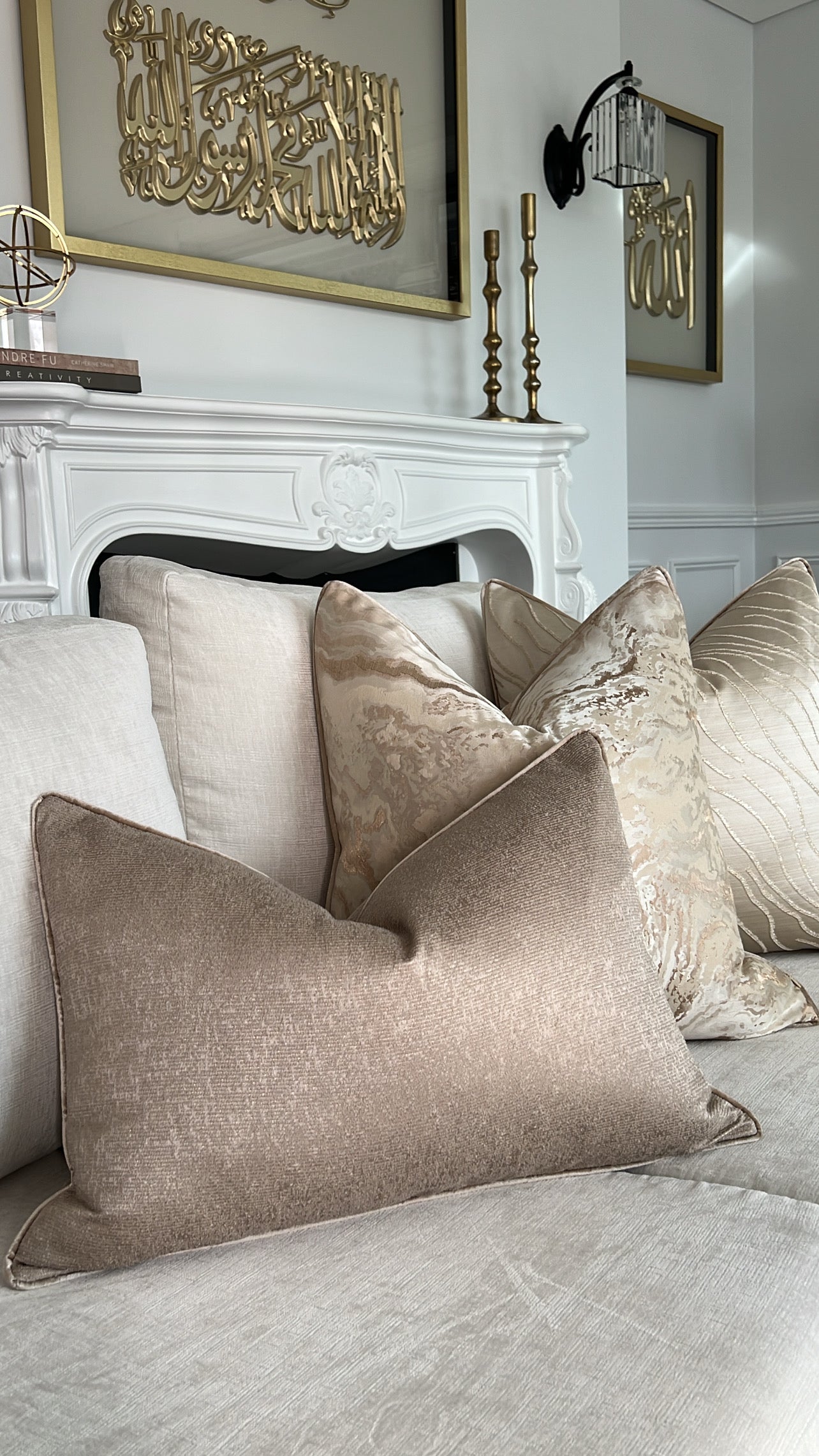 Ezra cushion - Luscious Homewares