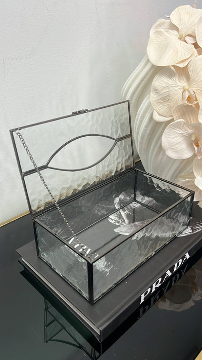 Naya black tissue box - Luscious Homewares