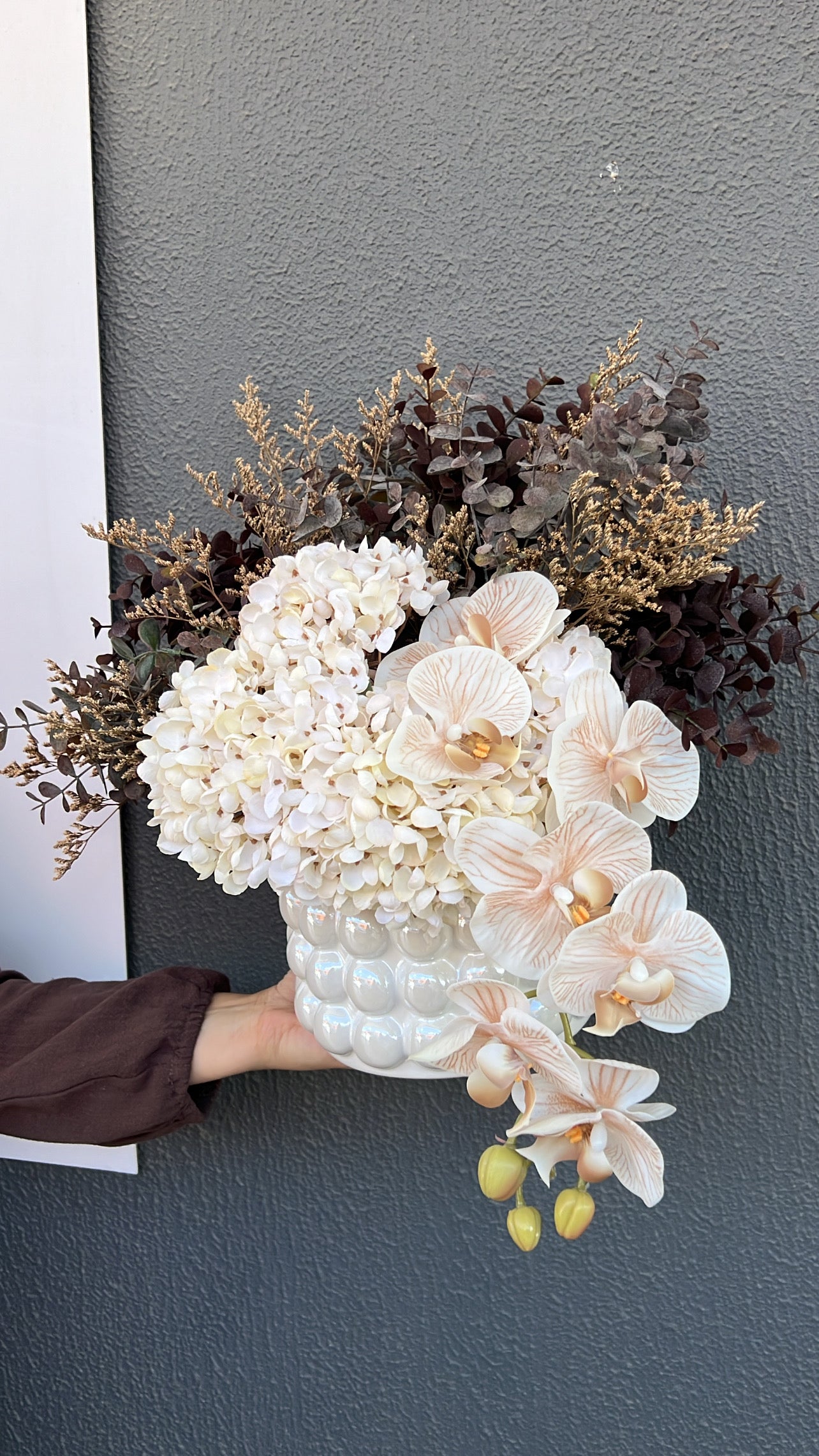 Lila bloom floral arrangement - Luscious Homewares