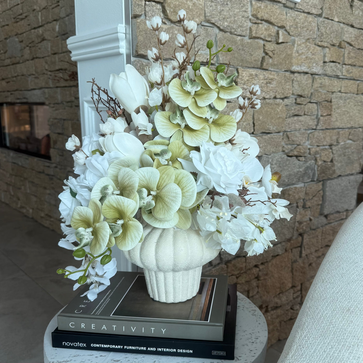 Asiya Floral Arrangement - Luscious Homewares