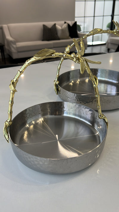 Dragonfly serving / decorative handle tray - Luscious Homewares