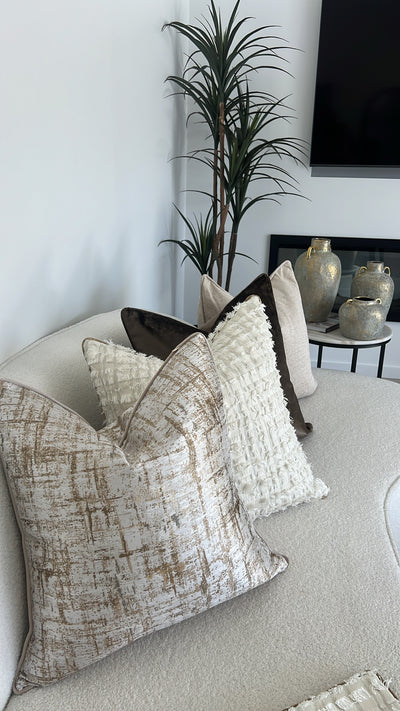 Precious nude cushion - Luscious Homewares