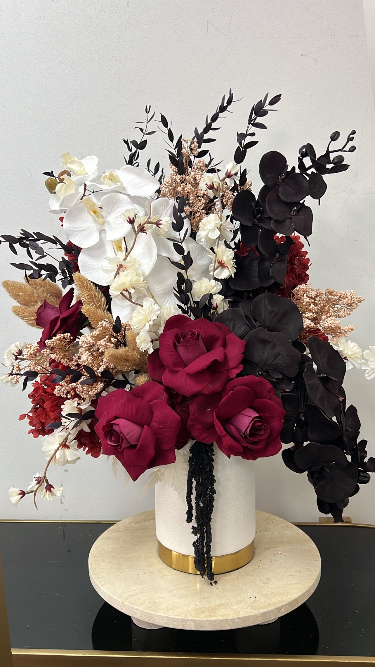 Reign floral arrangement