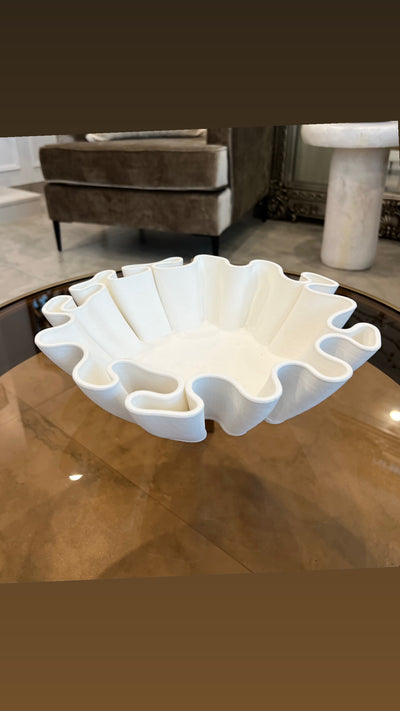 Lujayna  ceramic 3d digital bowl - Luscious Homewares