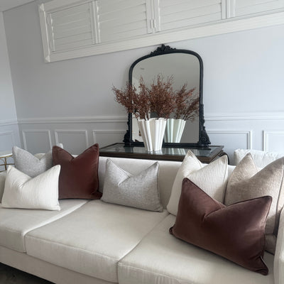 Bianca off white cushion