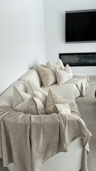 Bella nude cushion - Luscious Homewares