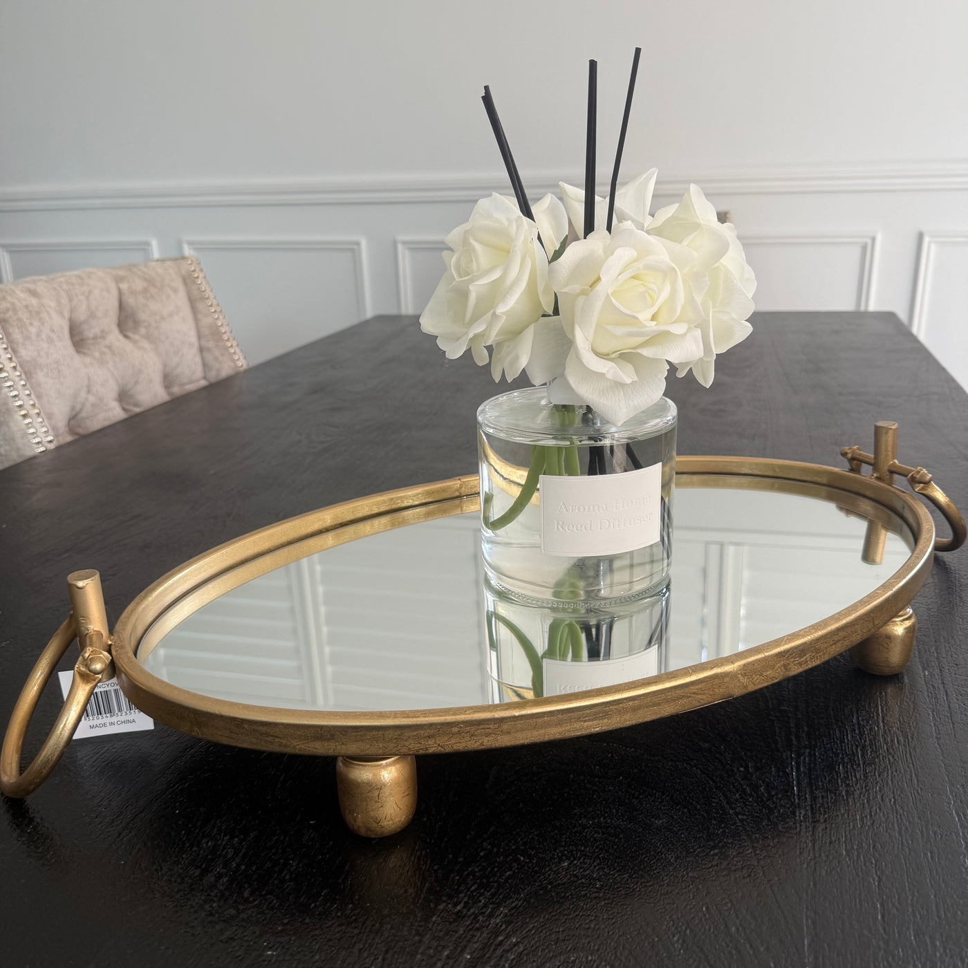 Liberty tray Oval Gold