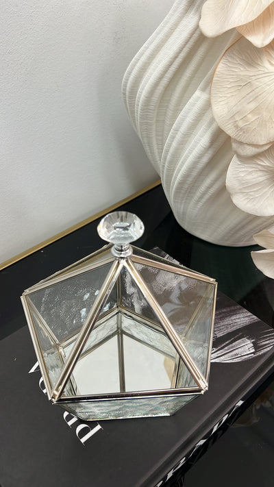 Naya silver box / serving - Luscious Homewares