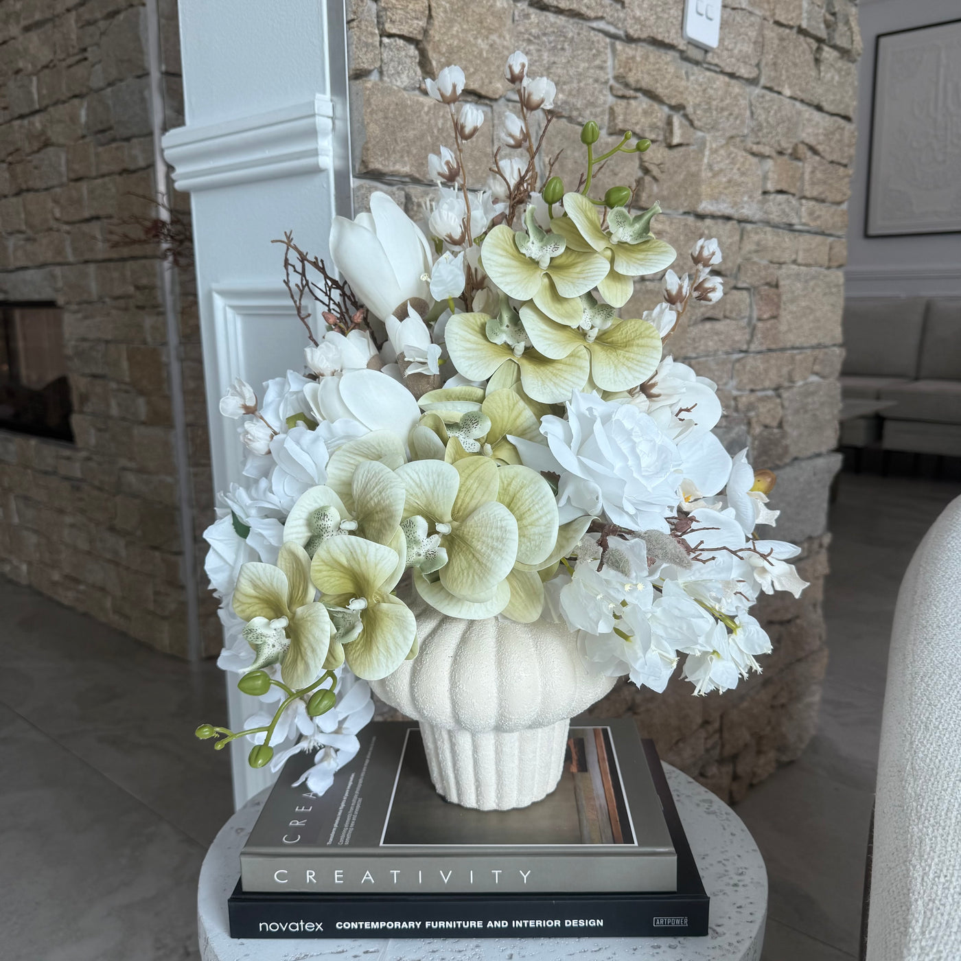 Asiya Floral Arrangement - Luscious Homewares