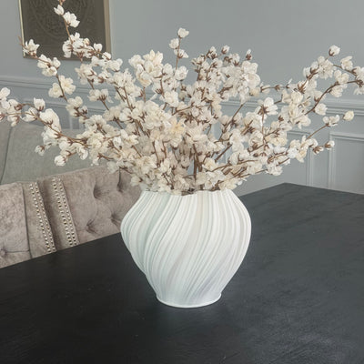 Cream Cherry blossom 110 cm stem