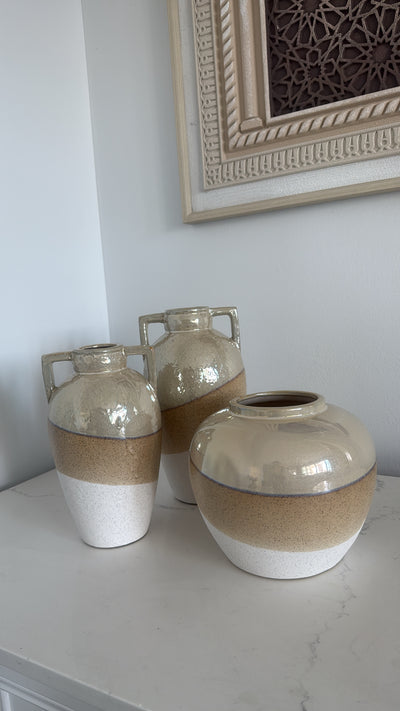 Sahara handcrafted vase