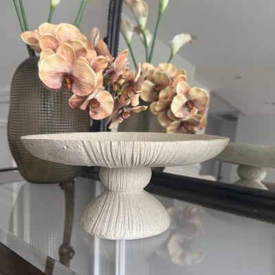 Lucy pedal Decorative bowl / platter