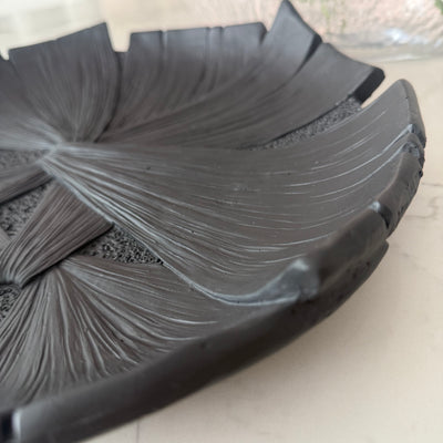 Petal black Decorative bowl / platter