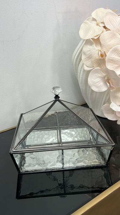 Naya black compartment box / serving - Luscious Homewares