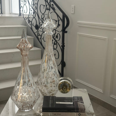 Tamara blown glass jar