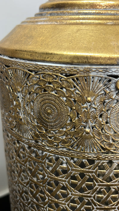 Morrocan Rustic gold Lantern - Luscious Homewares