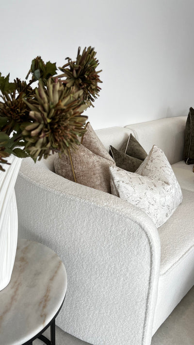 Alina sandy cushion - Luscious Homewares