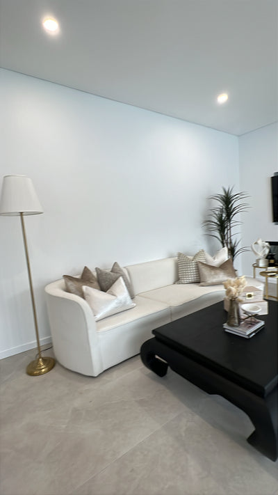 Brass gold Floor lamp - Luscious Homewares