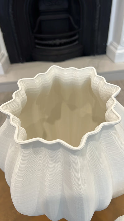 Lujayna ceramic 3d digital vase - Luscious Homewares