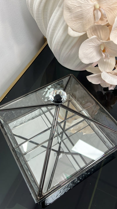 Naya black compartment box / serving - Luscious Homewares