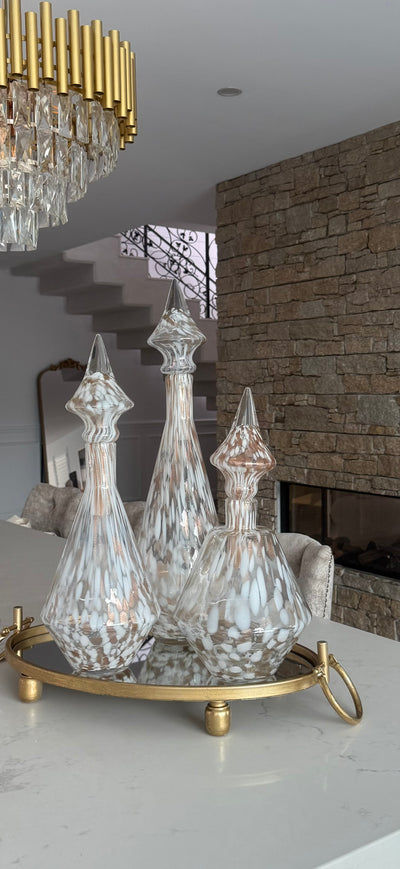 Tamara blown glass jar