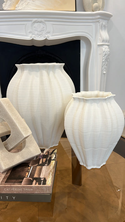 Lujayna ceramic 3d digital vase - Luscious Homewares