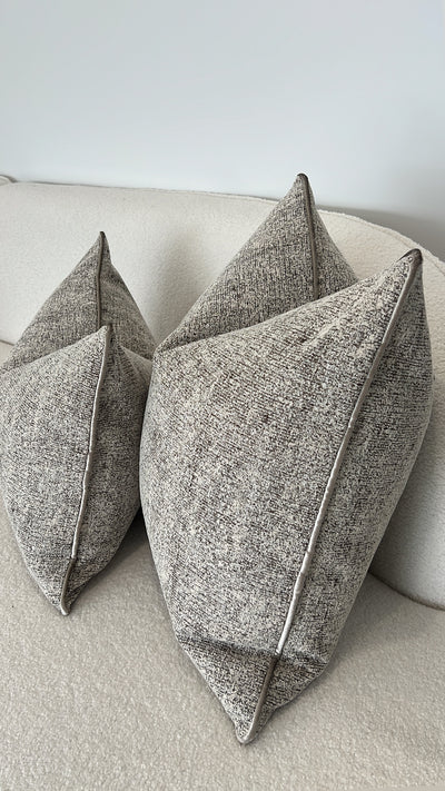 Solace natural cushion - Luscious Homewares