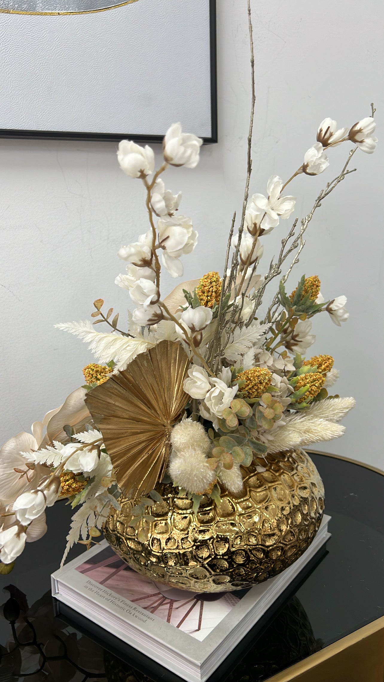 Halla bloom floral arrangement - Luscious Homewares