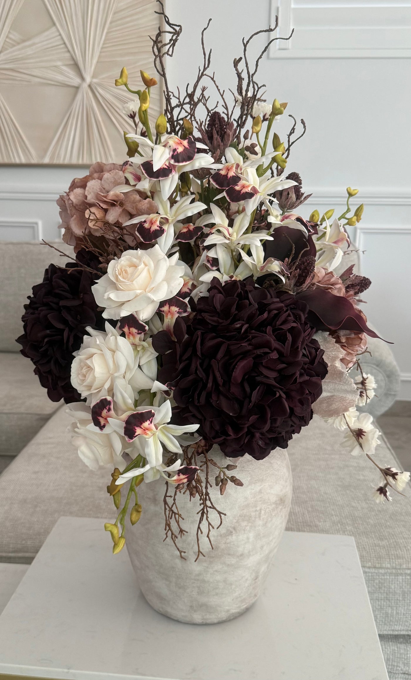 Lula bloom Floral Arrangement - Luscious Homewares