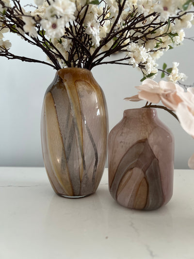 Poppy Glass vase - Luscious Homewares
