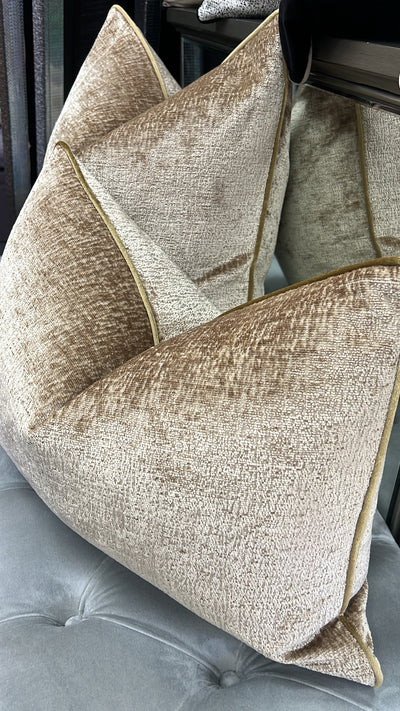 Alina sandy cushion - Luscious Homewares