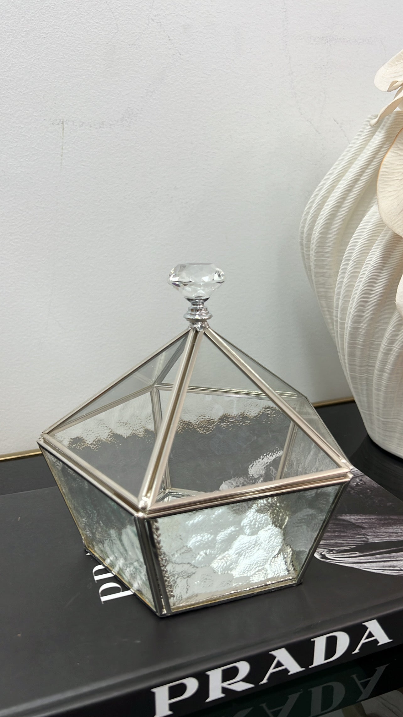 Naya silver box / serving - Luscious Homewares