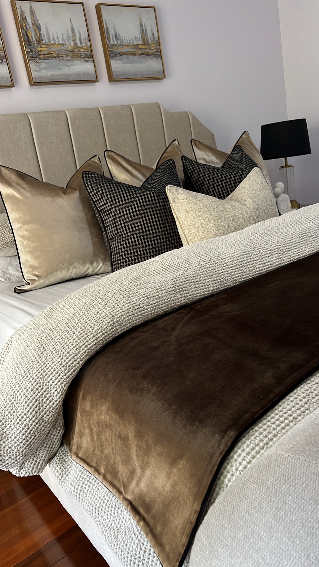 Oat cushion - Luscious Homewares