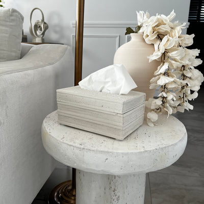 Illusion Stone tissue box - Luscious Homewares