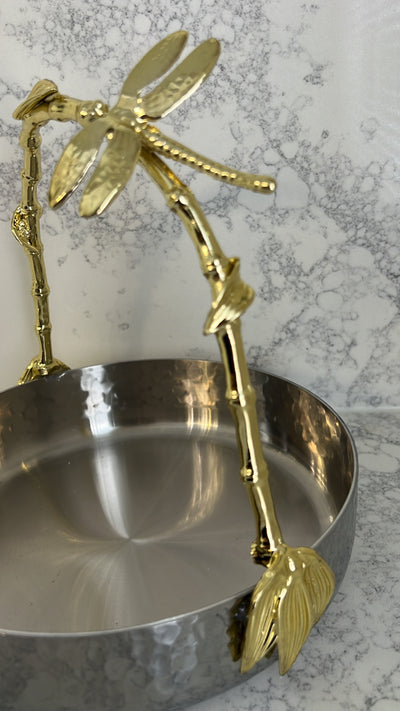 Dragonfly serving / decorative handle tray - Luscious Homewares