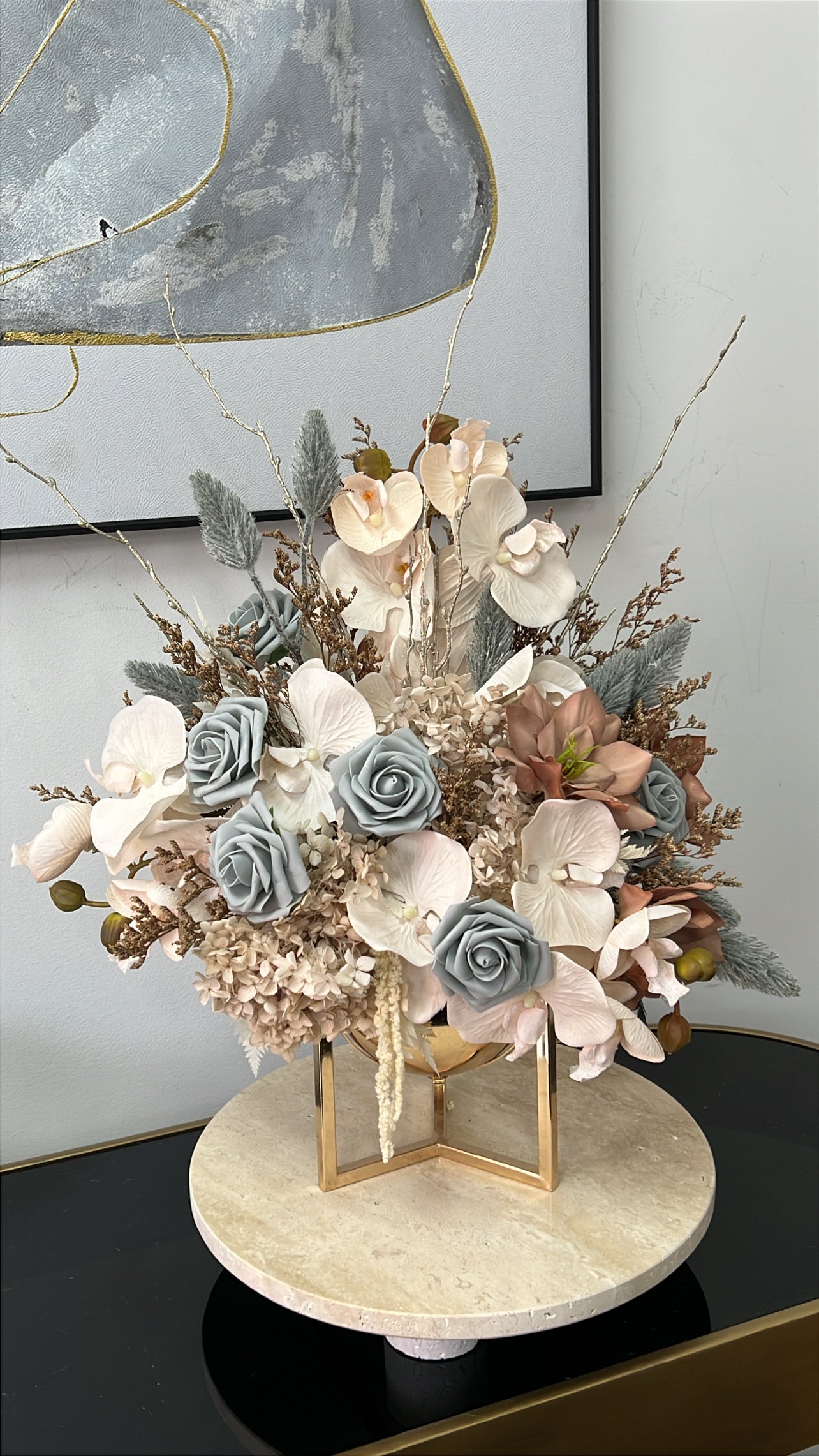Yaz bloom floral arrangement - Luscious Homewares