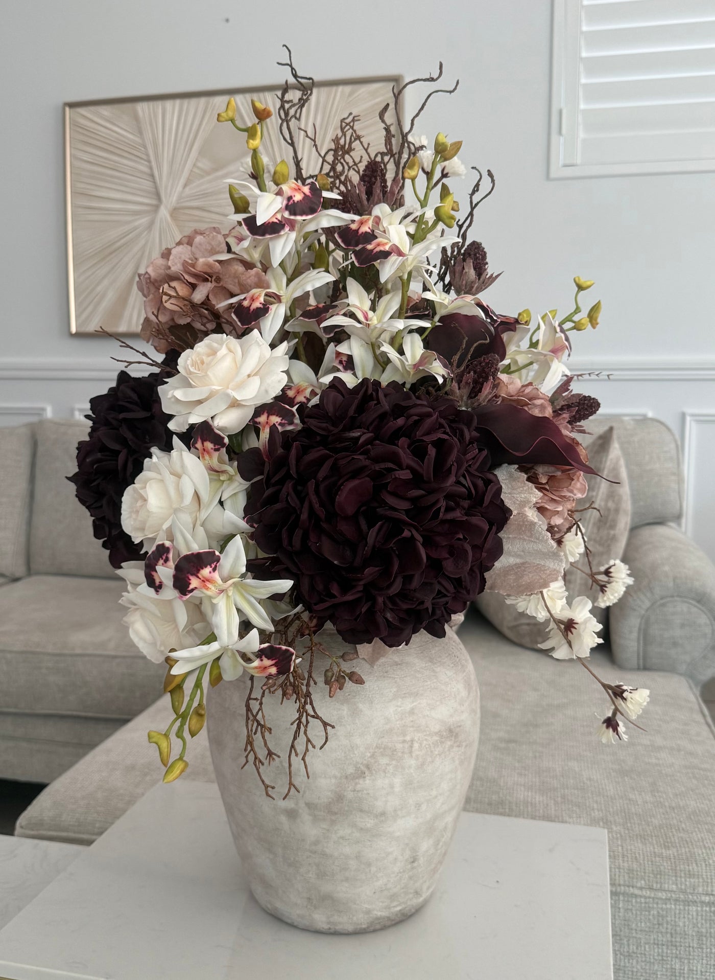 Lula bloom Floral Arrangement - Luscious Homewares