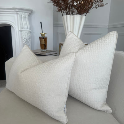 Bianca off white cushion
