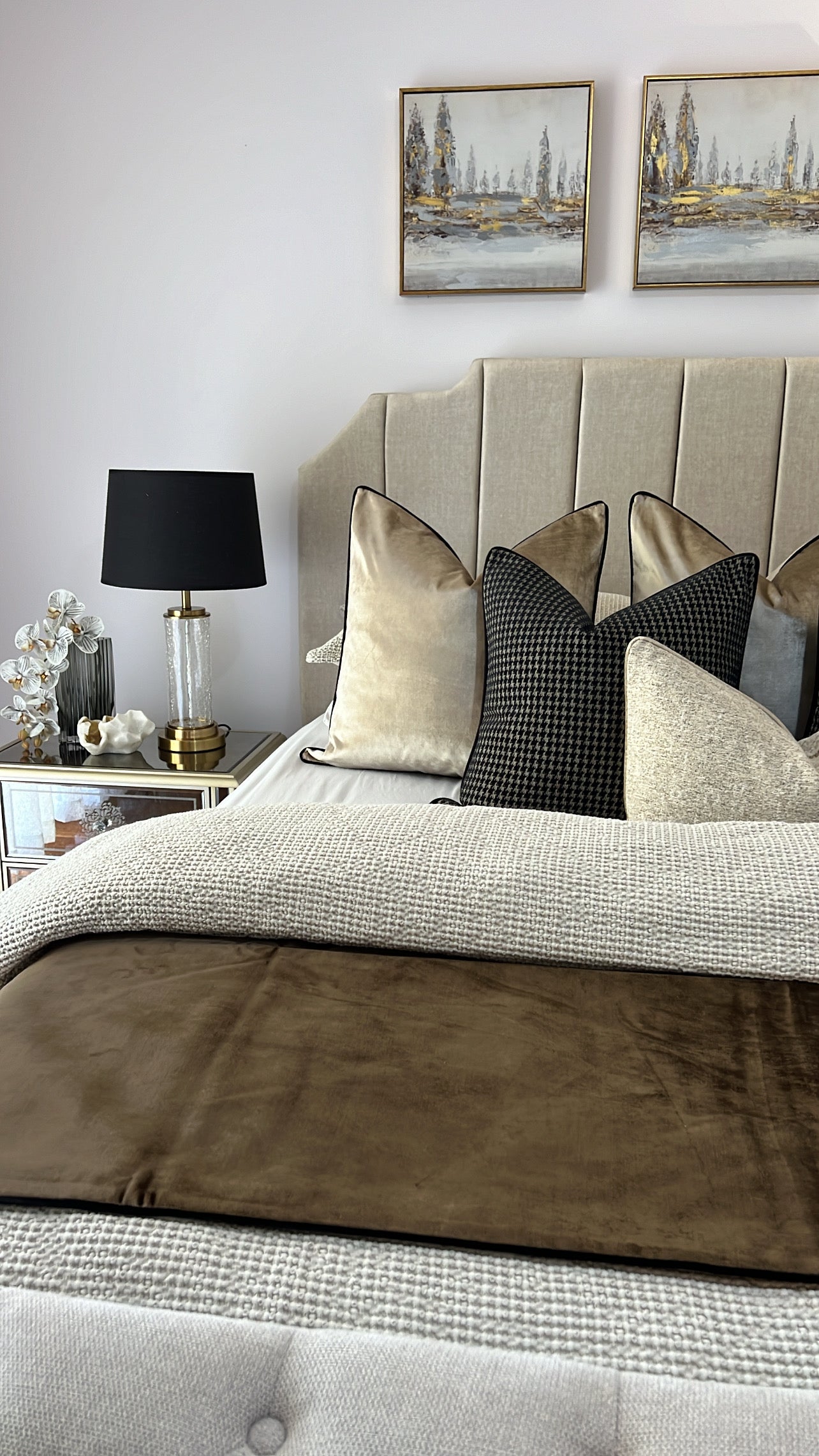 Oat cushion - Luscious Homewares