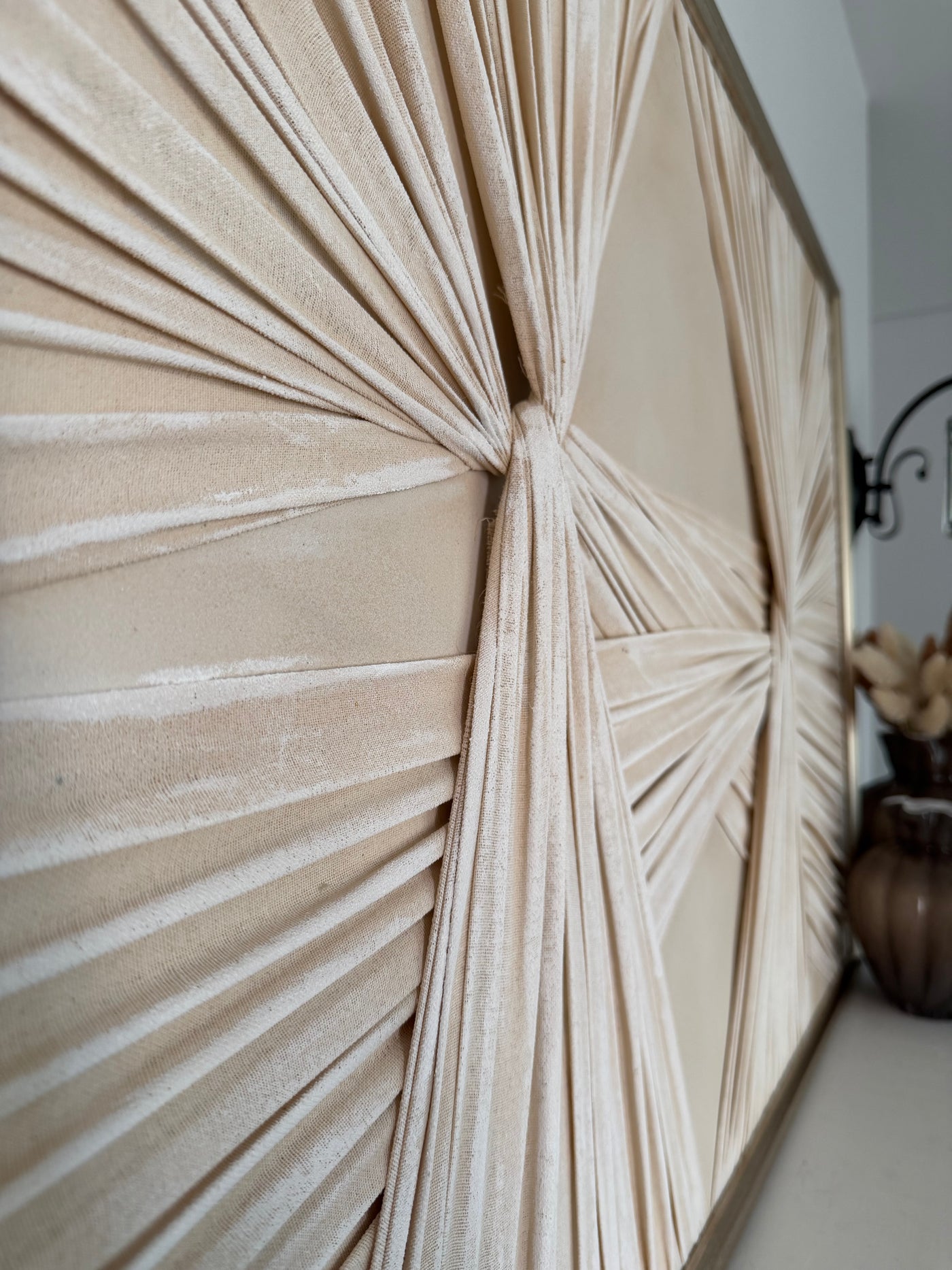 Drapery canvase frame - Luscious Homewares