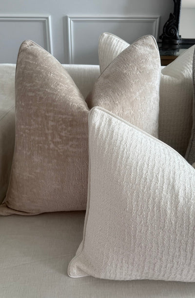 Bianca off white cushion