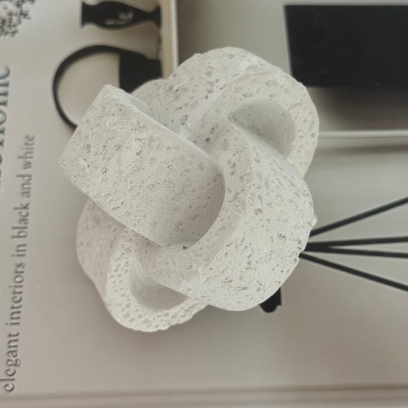 Petite Stone knot - Luscious Homewares