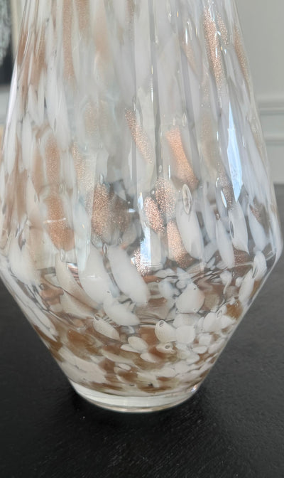 Tamara blown glass jar