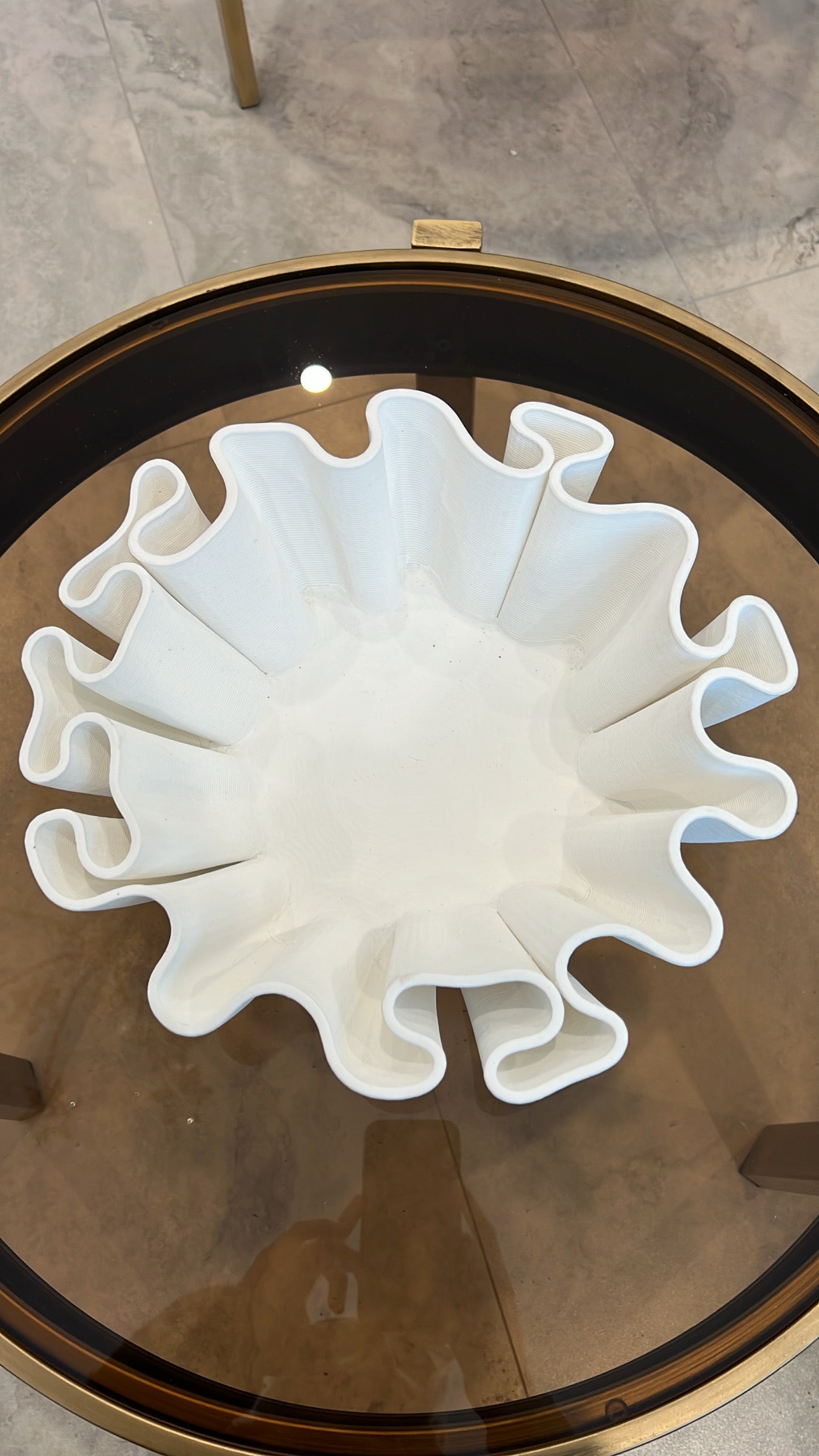Lujayna  ceramic 3d digital bowl - Luscious Homewares