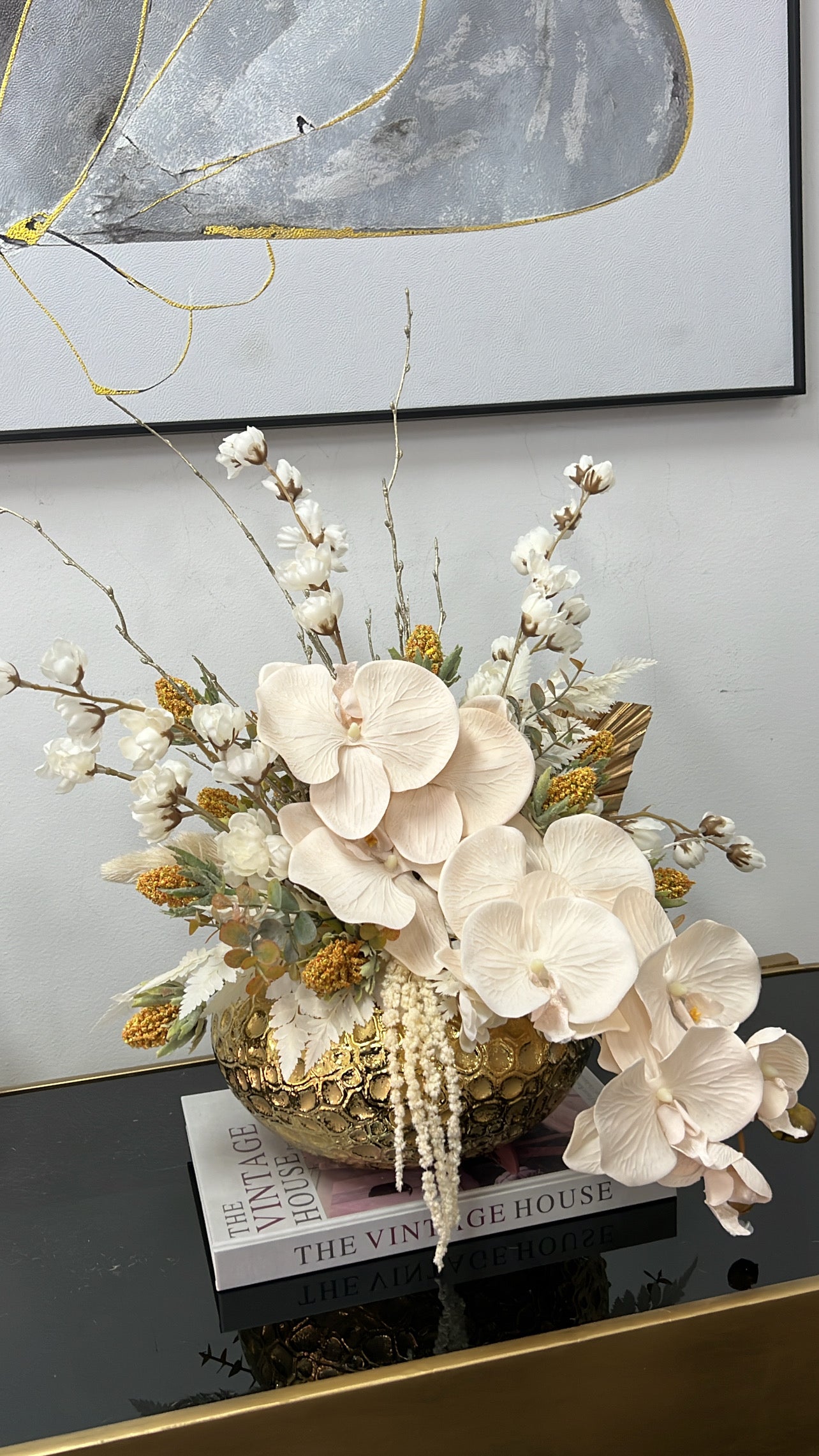 Halla bloom floral arrangement - Luscious Homewares