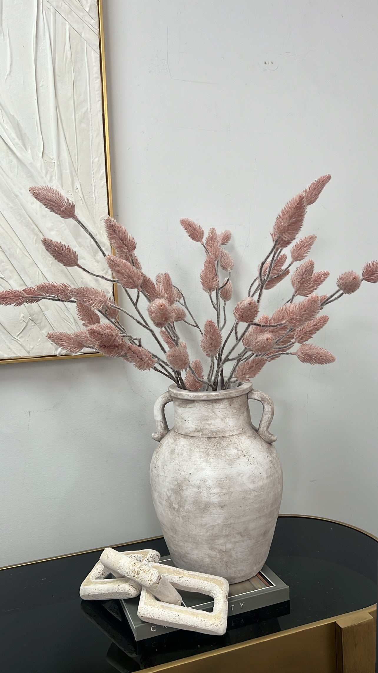 Long Bunny tail Faux stem                                 Available in 4 colours - Luscious Homewares