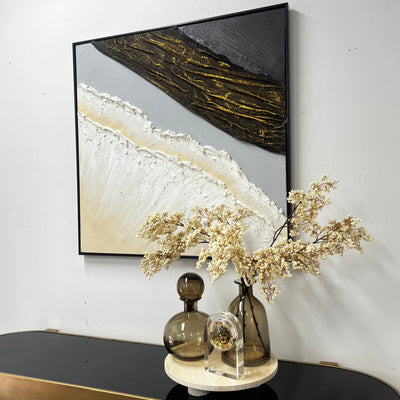 Moonlit Wall art black frame - Luscious Homewares