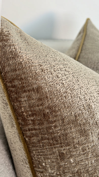Alina sandy cushion - Luscious Homewares