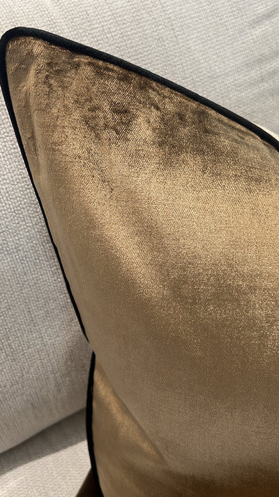 Royal luxe bronze cushion - Luscious Homewares